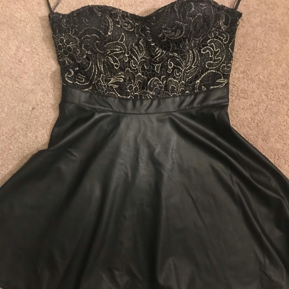 Forever 21 | Dresses | Strapless Leather Dress From Forever 2 | Poshmark